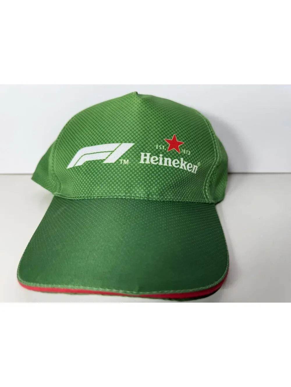 Heineken F1 Formula Promotional Snapback Hat Cap Adjustable Green - Picture 1 of 3